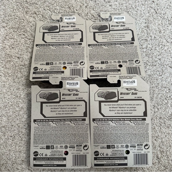Hot wheels 2009 Mystery Die Cast Cars Lot of 4 - Picture 2 of 5